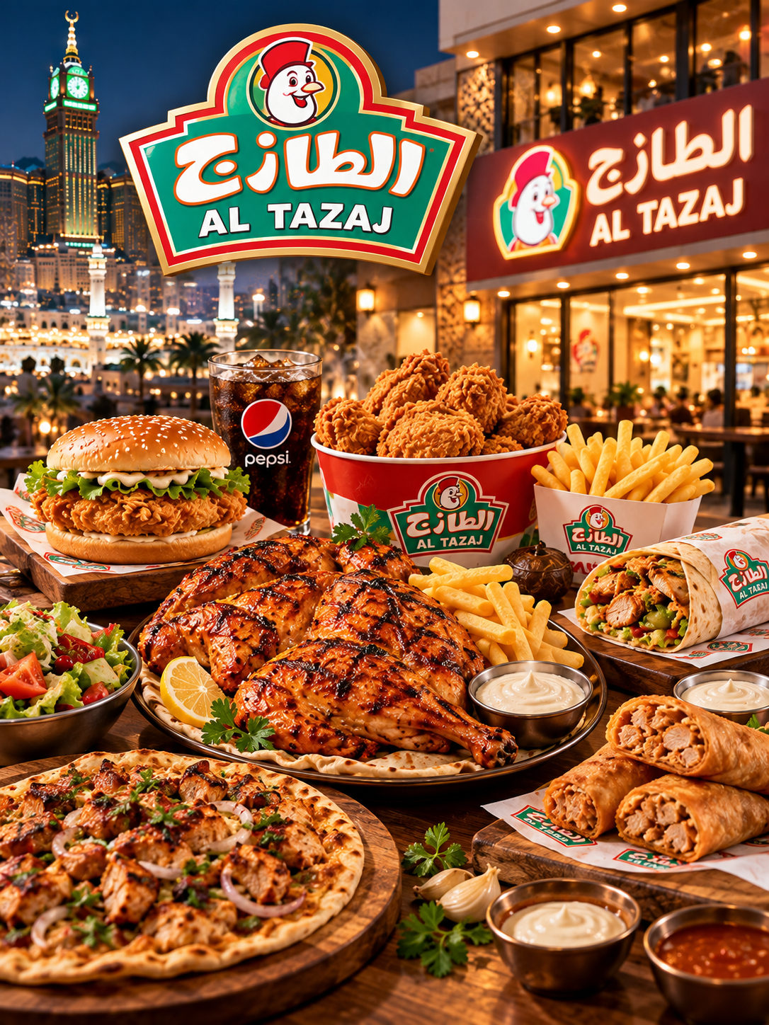 AL TAZAJ Makkah food delivery