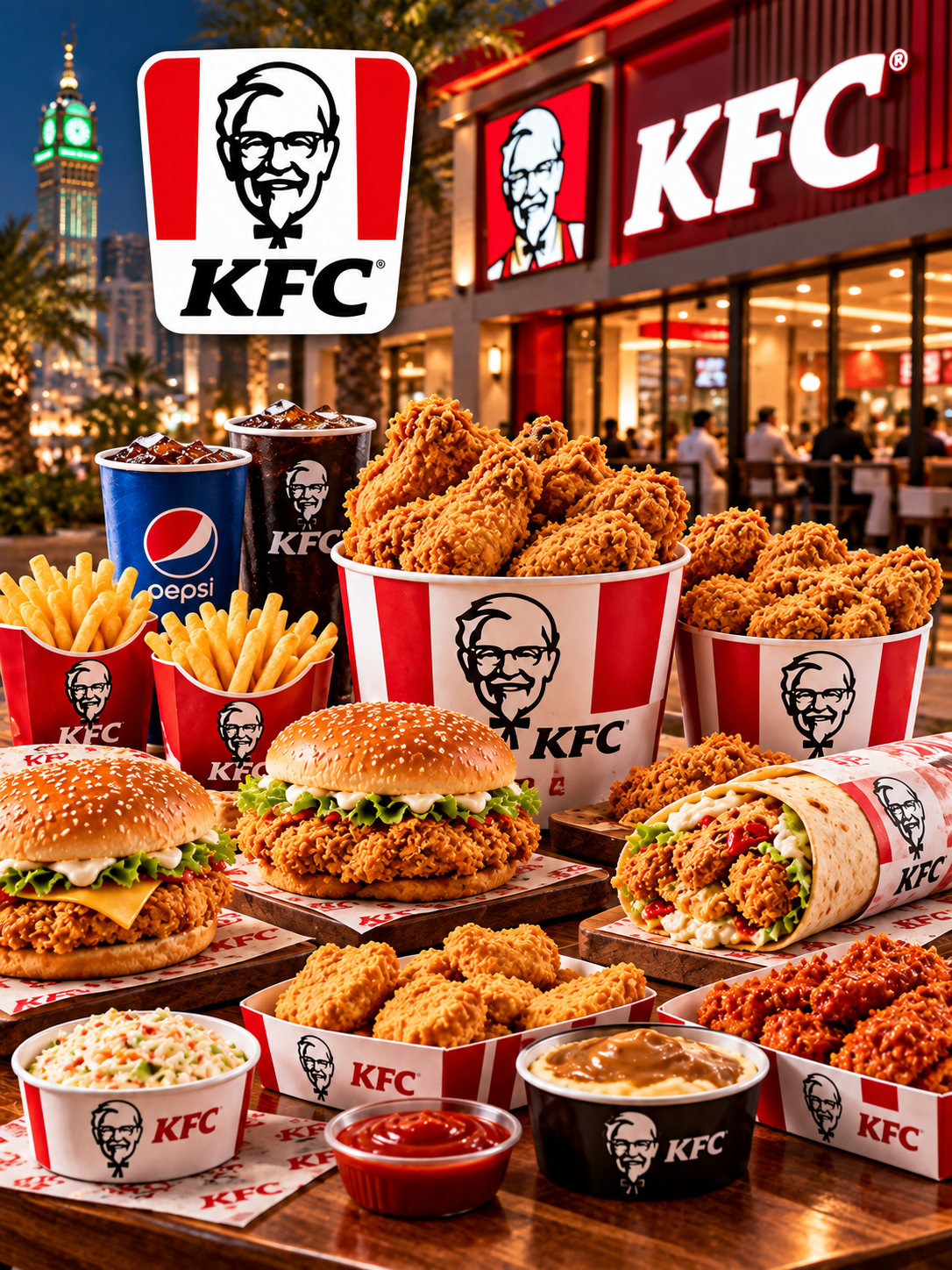 KFC Makkah food delivery